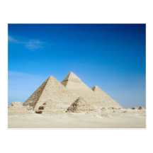 Egyptian Pyramids Post Card