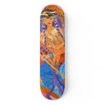 Egyptian Queen Mermaid Skateboard