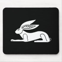 Egyptian Rabbit mousepads