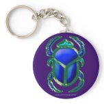 EGYPTIAN SCARAB BEETLE Art Zipper-pull