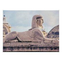 Egyptian statue announcements