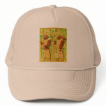Egyptian Wall Art Mesh Hat