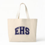EHS - HIGH SCHOOL LETTERS BLUE bags