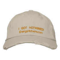 EHW distressed Hotwired hat Baseball Cap