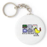 eICU nurse dude Key Chain