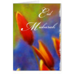 Eid Mubarak- Tulip Buds Cards