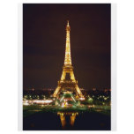 Eiffel Tower at Night - Colour flyers
