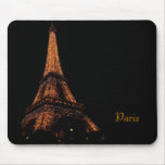 eiffel tower at night, Paris mousepads