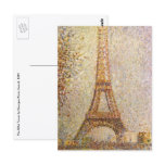 Eiffel Tower by Georges Pierre Seurat postcards