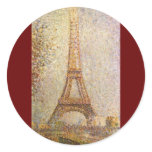 Eiffel Tower by Georges Pierre Seurat Sticker