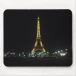 Eiffel Tower by night mousepads
