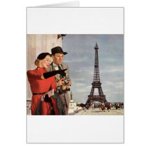 Eiffel Tower Card