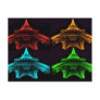 Eiffel Tower Collage Postcards