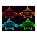 Eiffel Tower Collage Postcards