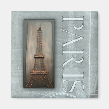 Eiffel Tower Design Magnet