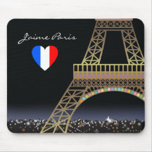 Eiffel Tower Detail Mousepad