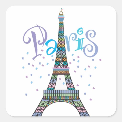 Eiffel Tower Fantasy sticker