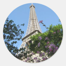 Eiffel Tower Garden Sticker
