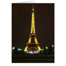 Eiffel Tower Greeting Cards