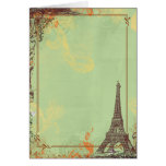 Eiffel Tower in Green Cards