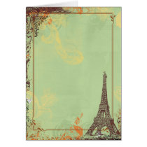 Eiffel Tower in Green Cards