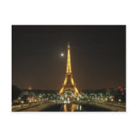 Eiffel Tower @ Night Postcard