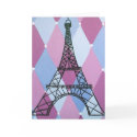 Eiffel Tower Note Card