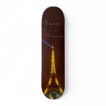 Eiffel Tower, Paris France Skateboard Deck