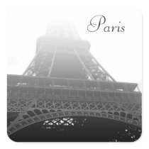 Eiffel tower, Paris Square Sticker