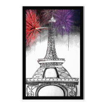 Eiffel Tower Personalized Stationery