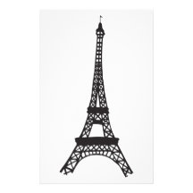 Eiffel Tower Personalized Stationery