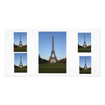Eiffel Tower Photo Card
