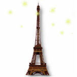 Eiffel Tower Photo Sculpture