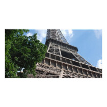 Eiffel Tower Customized Photo Card