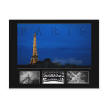 Eiffel Tower postcards