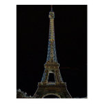 Eiffel Tower Postcard