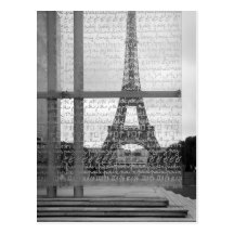 Eiffel Tower Postcard