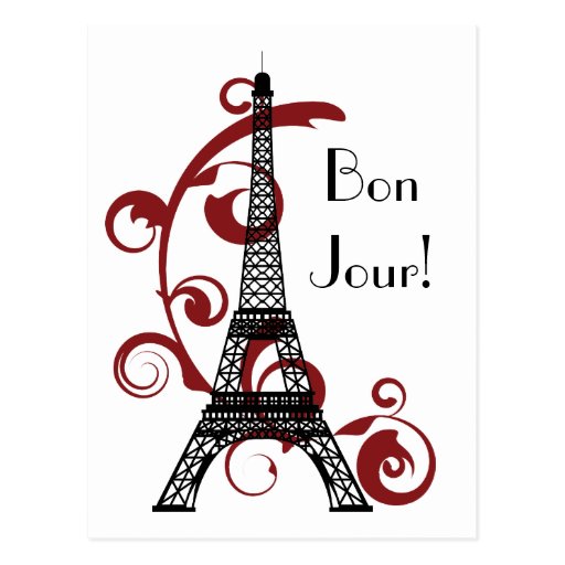 Eiffel Tower Postcard