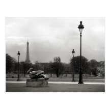 Eiffel Tower Postcard
