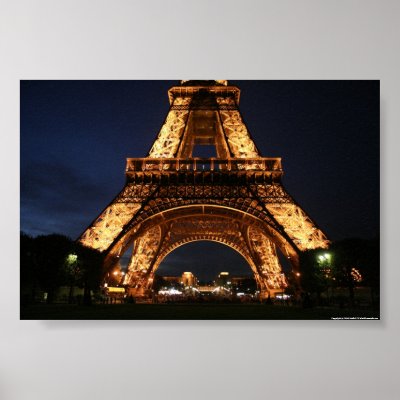 Eiffel Tower Poster