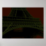 Eiffel Tower ~ Print / Poster Abstract Modern