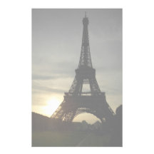 Eiffel Tower Stationery