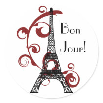 Eiffel Tower Sticker