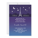 Eiffel Tower Sweet Sixteen Invitation