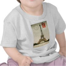 Eiffel Tower Tee Shirts