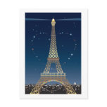 Eiffel Tower Valentine post card