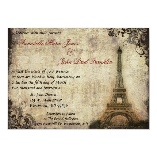 eiffel tower themed wedding invitations eiffel tower vintage wedding invitation zazzle eiffel tower themed wedding invitations eiffel tower vintage wedding invitation zazzle