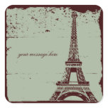 Eiffel Tower Wedding Stickers stickers