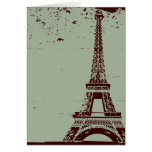 Eiffel Tower Wedding Thank You Cards cards