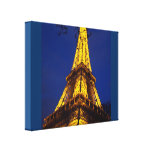Eiffel Tower Wrapped Canvas